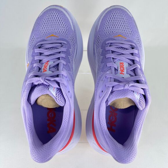HOKA One Bondi 9 Shoes - Aster Flower/Starlight Glow | Women's 8 | NEW - Picture 11 of 12